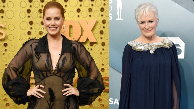 Amy Adams (fot. Kevin Mazur / Contributor) i Glenn Close