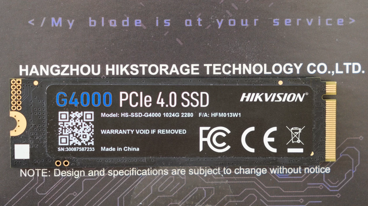 Hikvision G4000: bardzo ciekawy nośnik dla fanów życia na krawędzi ;)