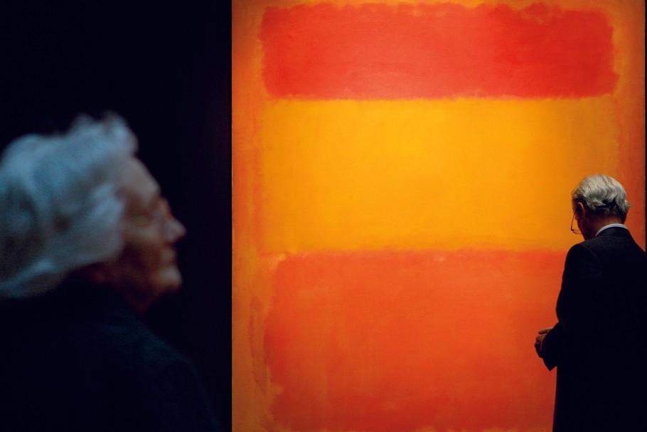 „Orange, red, yellow” Marka Rothko sprzedany w 2012 r. na aukcji w Christie’s za 86,9 mln USD.