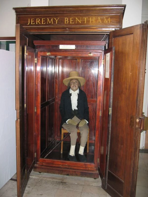 Zabalsamowane ciało Jeremy'ego Benthama