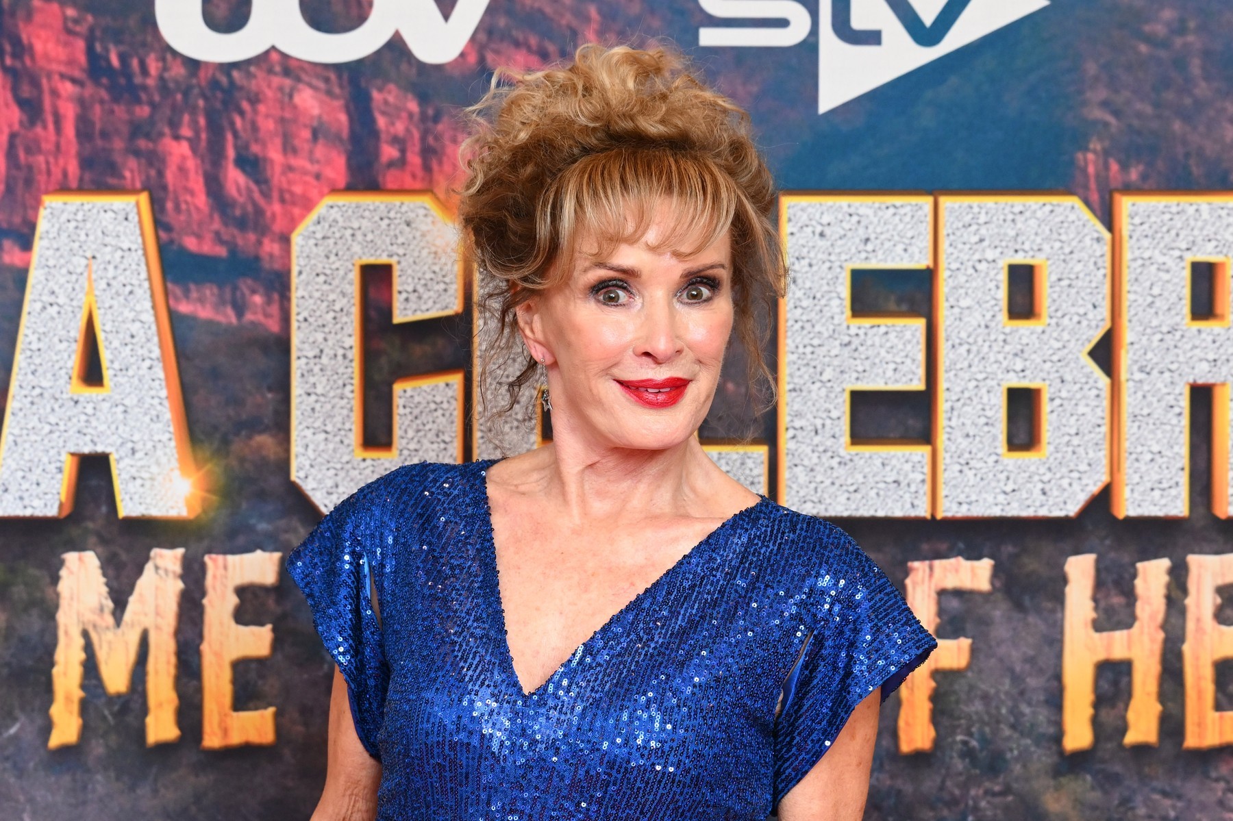 Britská herečka Beverley Callard. 