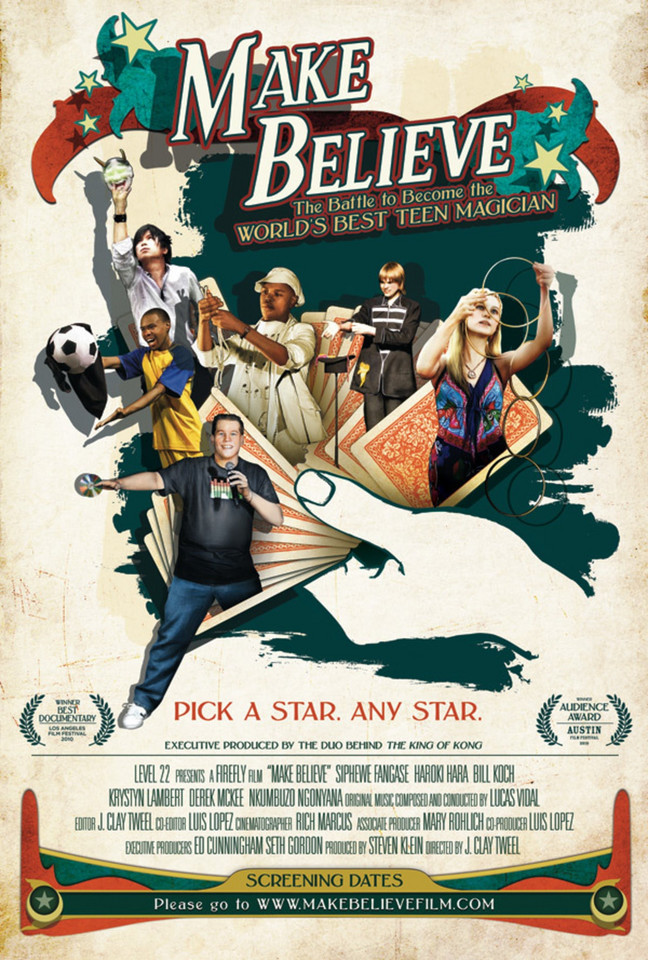 Filmy o magii:  "Make Believe", reż. J. Clay Tweel, 2010 r.