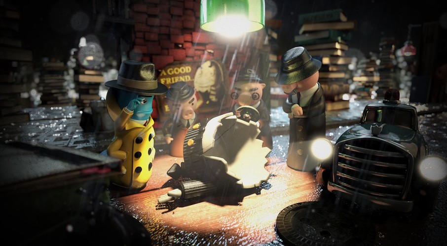 <b>Wonderbook: Detektyw Diggs</b>
<br><br>
Wcielamy się w tytułowego detektywa Diggsa, który próbuje rozszyfrować zagadkę kryjącą się za całą serią tajemniczych wydarzeń w Library City. Gra wykorzystuje interaktywną książkę 