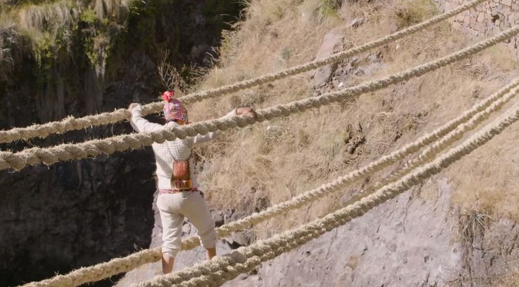 Q'eswachaka híd, Peru