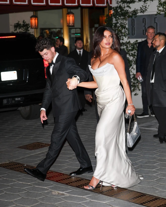 Prijanka Čopra i Nik Džonas na afterpartiju Zlatnog globusa