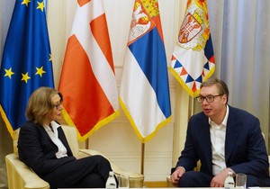 Aleksandar Vučić i Pernil Daler Kardel.