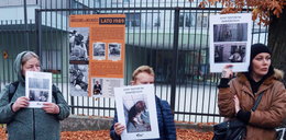 Protest pod niemiecką ambasadą. „STOP testom! Zamknijmy laboratorium LPT!”