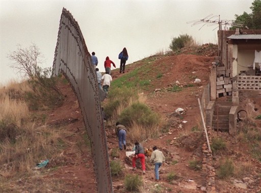 Meksykańscy emigranci, fot. AFP/ Susana Gonzalez