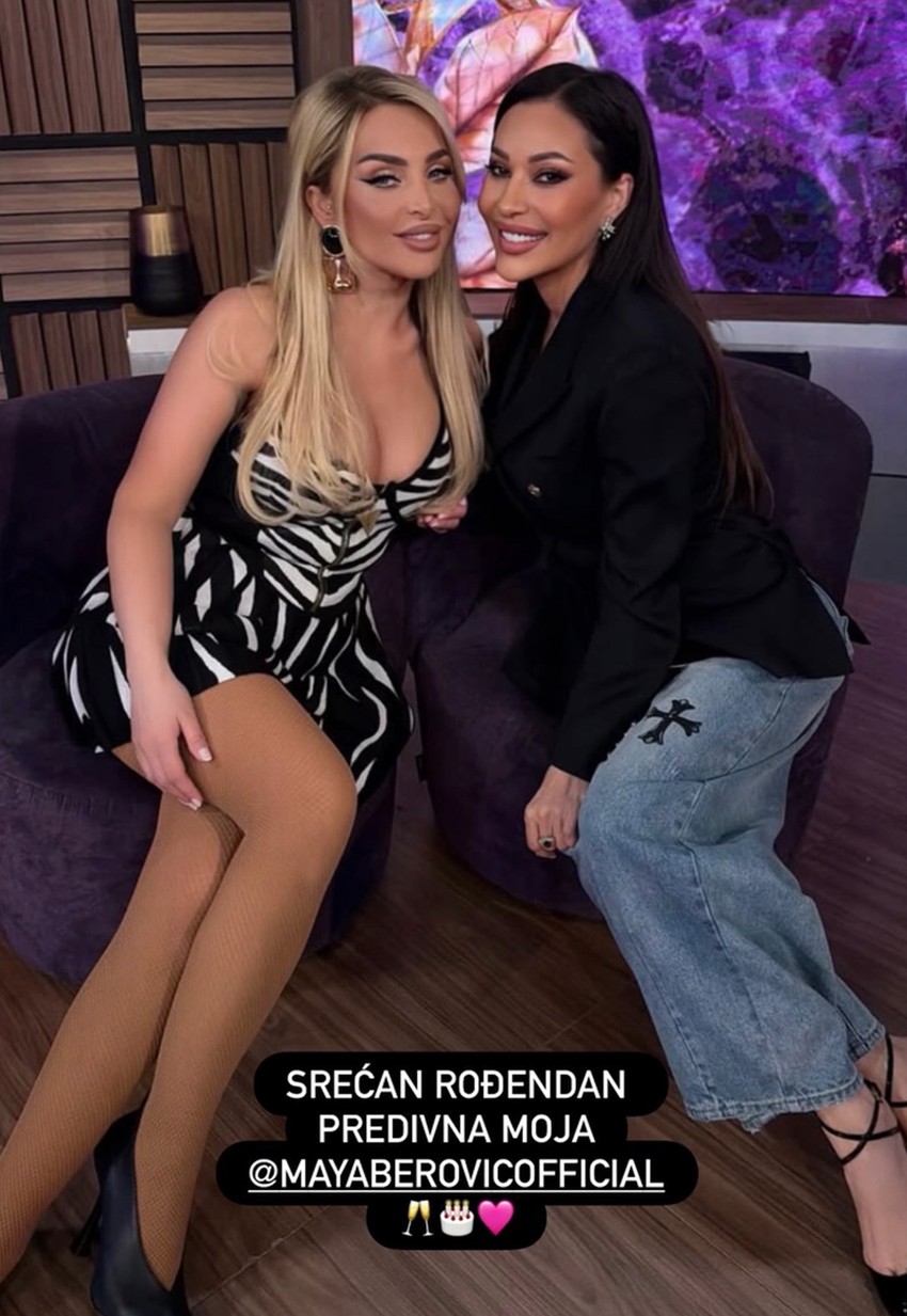 Ceca i Maja Berović 