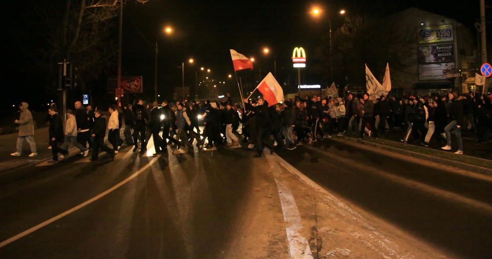 Protest przeciwko ACTA w Gorzowie Wielkopolskim