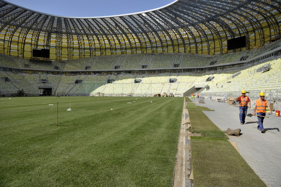 Budowa stadionu w Gdańsku