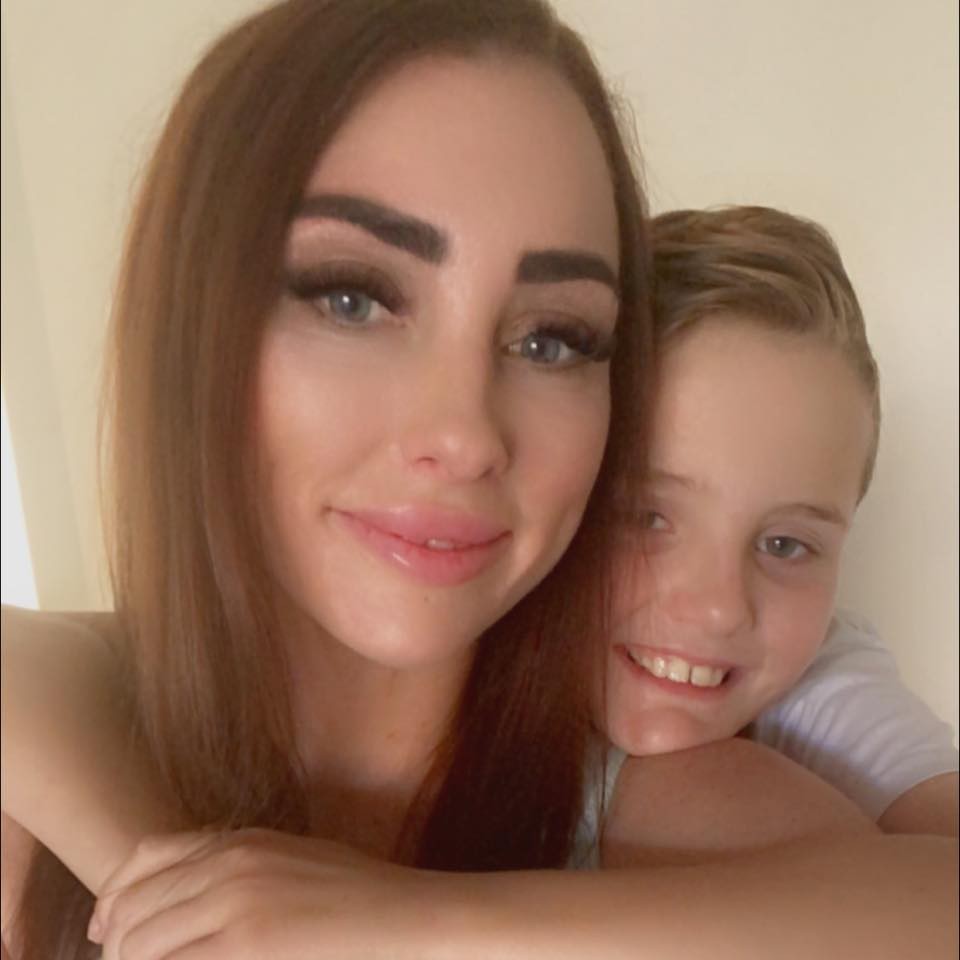 Mama chlapčeka Jessica Bye.