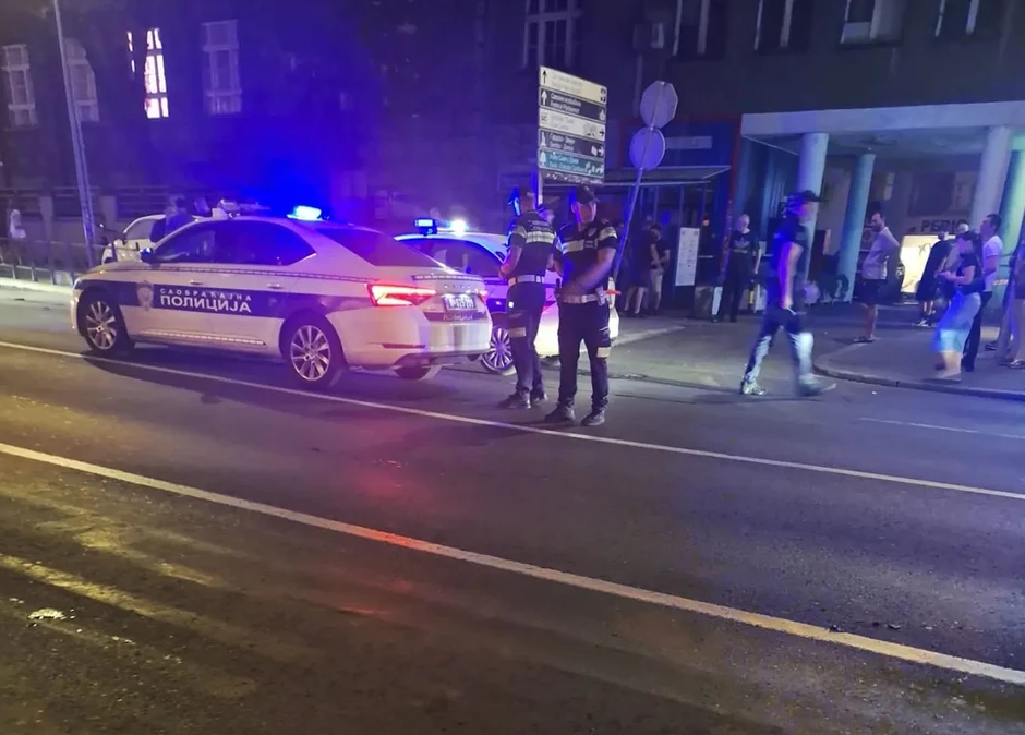 Teška nesreća u cenrtu Beograda