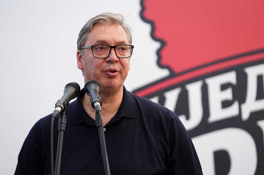 Aleksandar Vučić u Belegišu