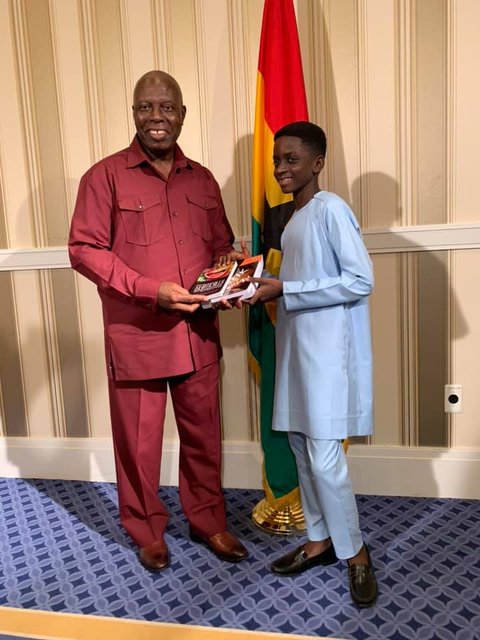 Ghana’s Ambassador to the USA, Dr Barfuor Adjei-Barwuah and Kwabena Adu Darko-Asare