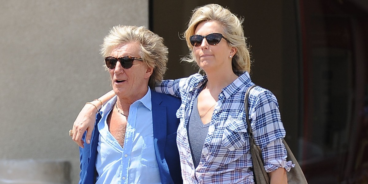 Rod Stewart i Penny Lancaster