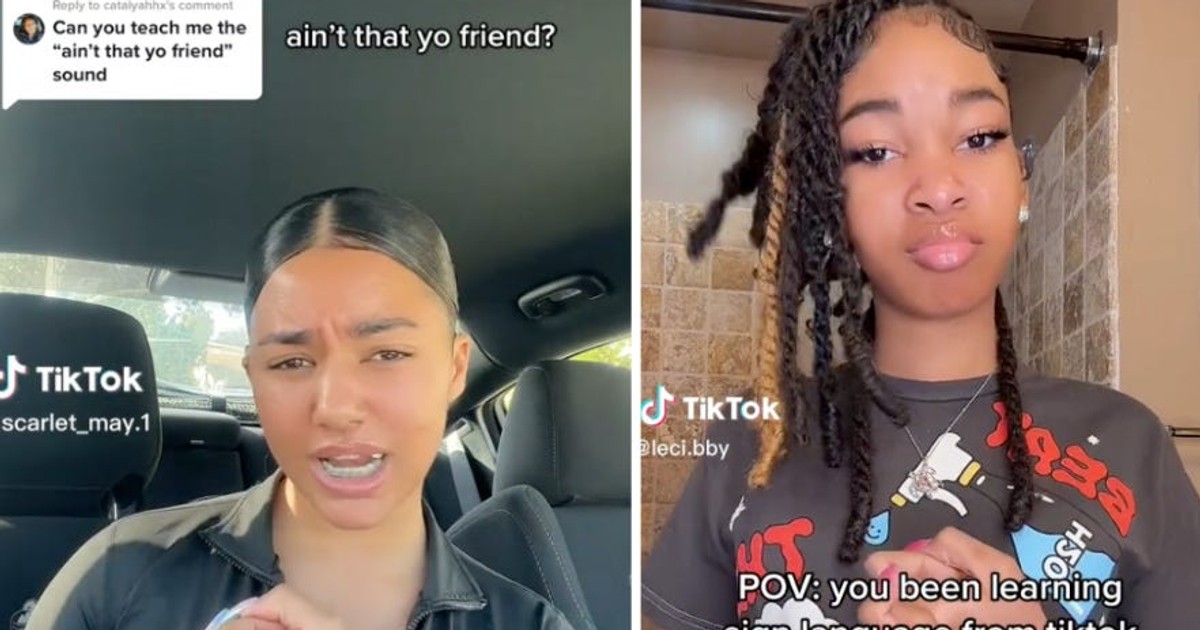 American Sign Language videos keep going viral on TikTok — but you ...