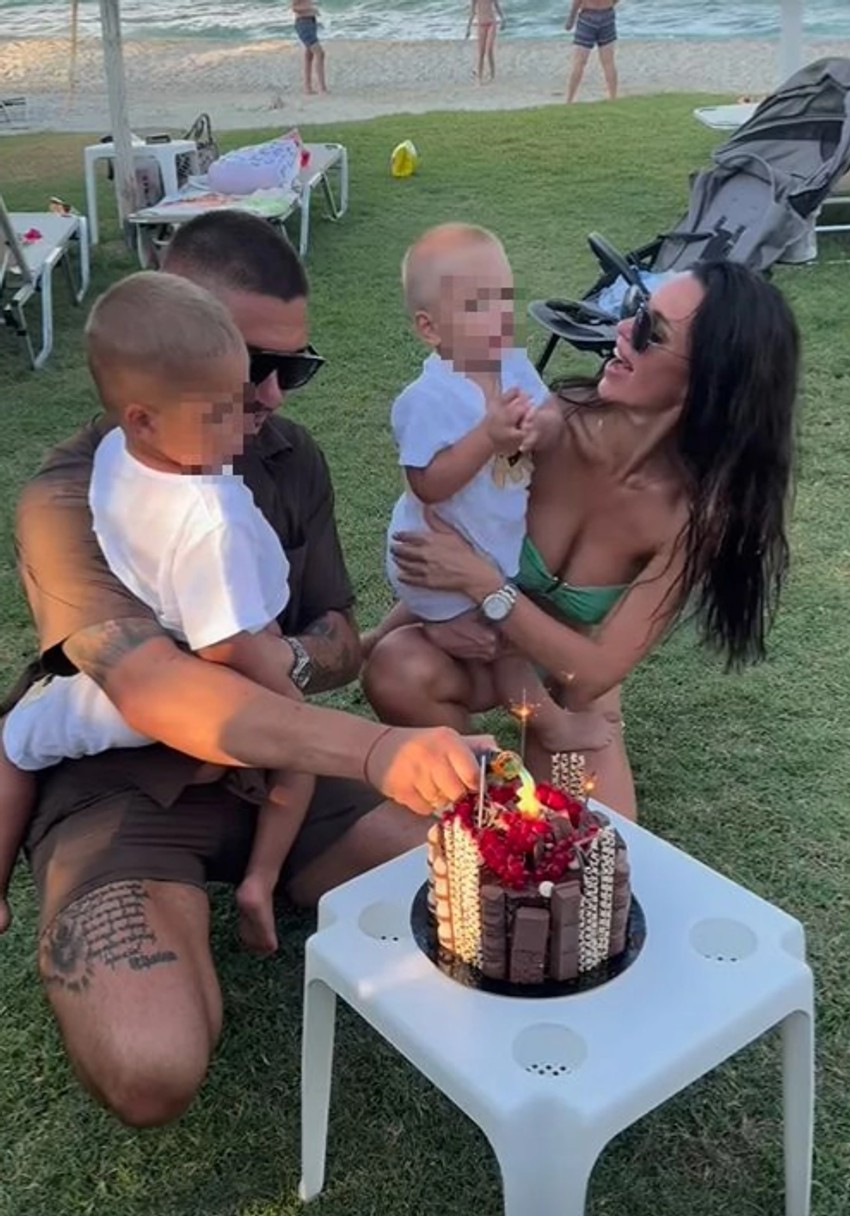 Bojana i Mirko Šijan slave rođendan sina