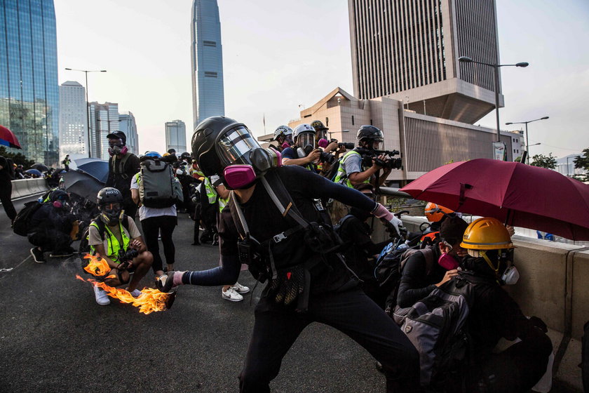 Od 100 dni na ulicach Hongkongu trwają masowe prodemokratyczne protesty