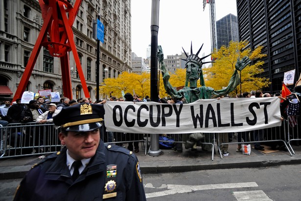 Protesty "occupy Wall Street"