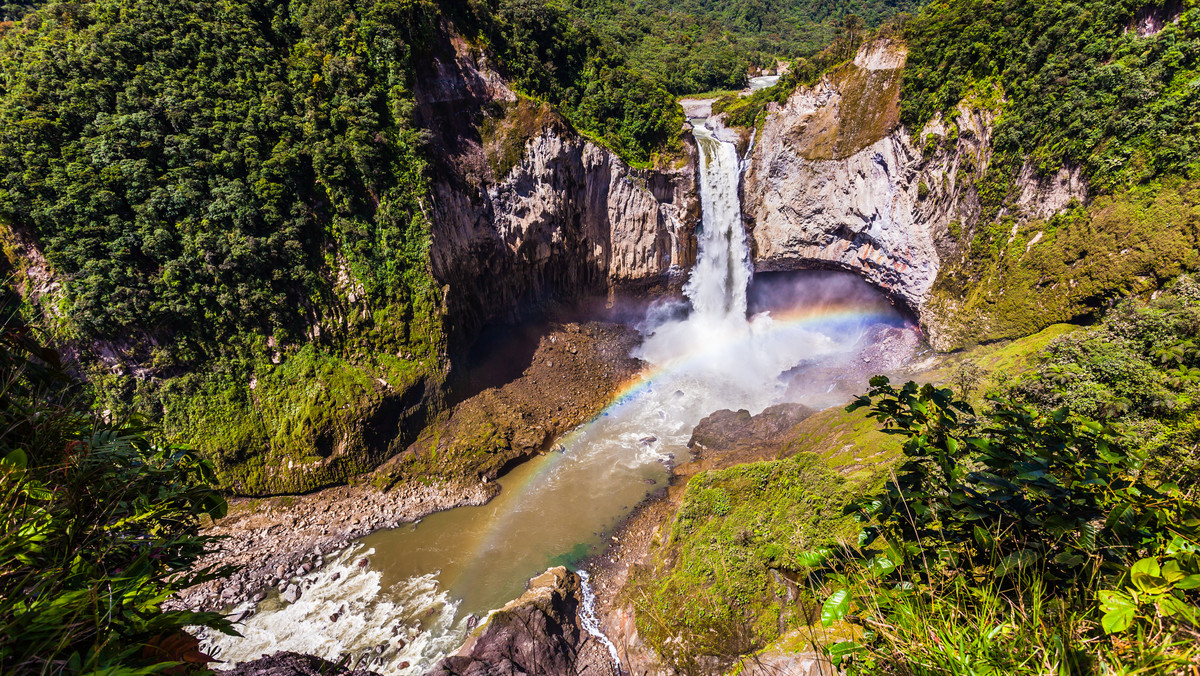 Wodospad San Rafael na rzece Coca, Ekwador