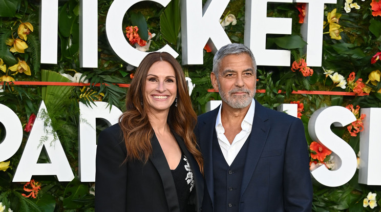 George Clooney és Juia Roberts 21 év után is jól mutatnak együtt a mozivásznon / Fotó: Northfoto
