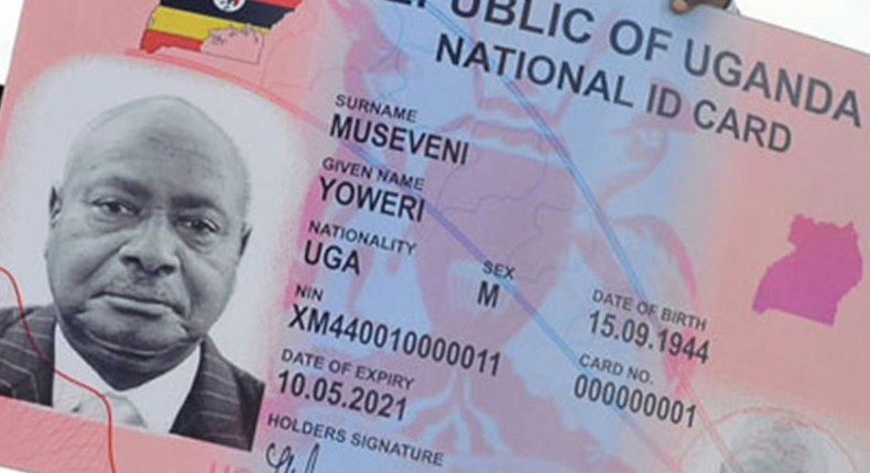 Sample ID for President Museveni