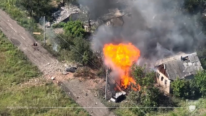 Napad Legije slobodne Rusije u Donjecku 2023.