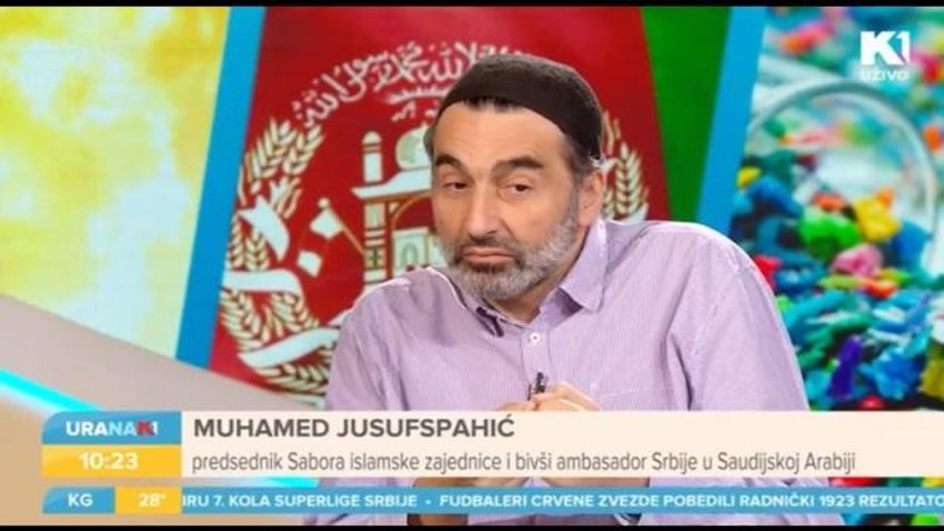 Muftija Muhamed Jusufspahić, screenshot iz emisije Uranak