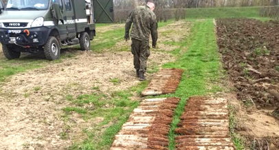 Rolnik od lat żył jak na bombie. Miał na swoim polu cały arsenał