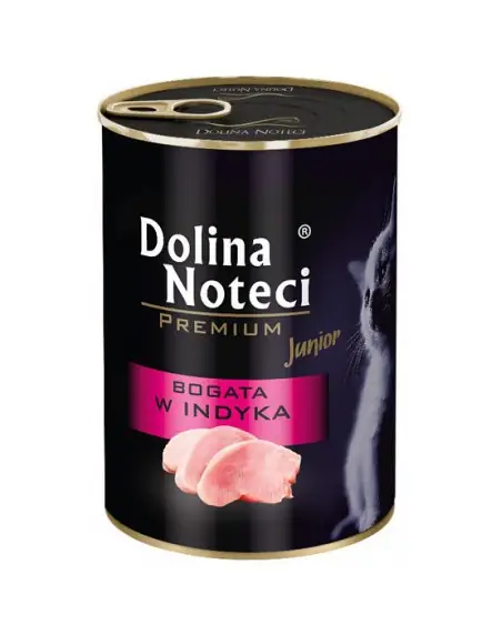 DOLINA NOTECI Premium Junior Bogata w indyka karma dla kociąt 400 g