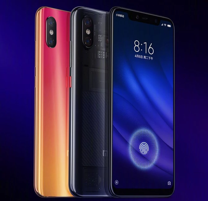 Xiaomi Mi 8 Pro dostał czytnik linii papilarnych na ekranie