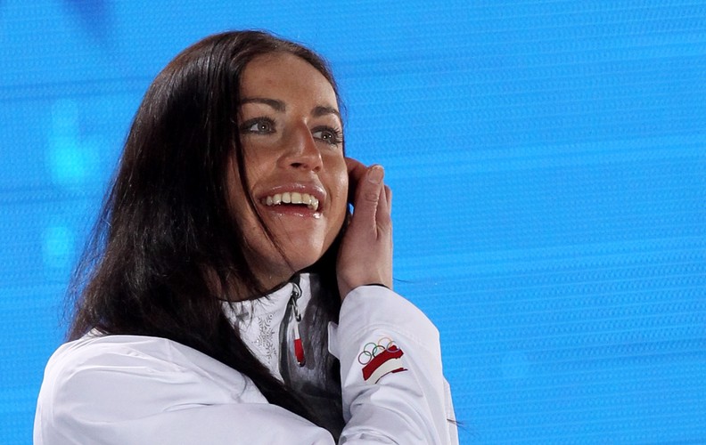 Ze złotem jej do twarzy. Justyna Kowalczyk odebrała swój medal