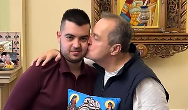 Ivica Dačić sa sinom