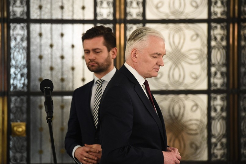 Jarosław Gowin i Kamil Bortniczuk