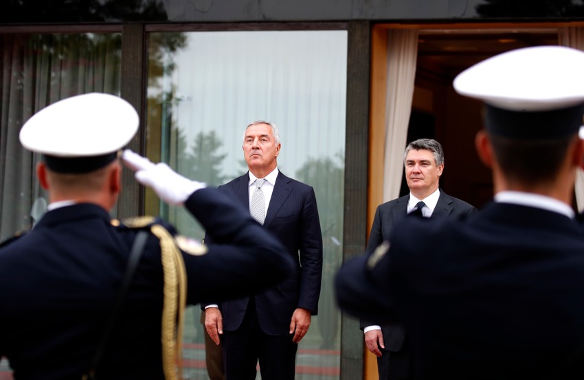 Milo Đukanović i Zoran Milanović 