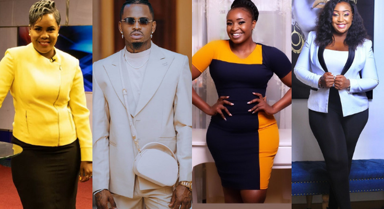 Jane Ngoiri, Diamond Platnumz, Terry Muikamba and Betty Kyallo 