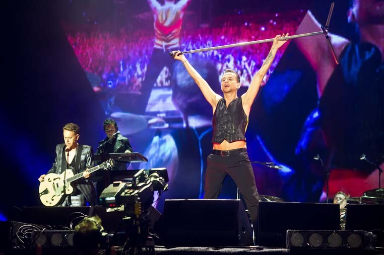 Koncert Depeche Mode na Stadionie Narodowym (fot. Rafał Nowakowski / Onet)