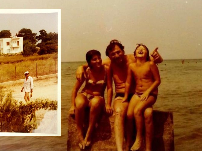 Dragomir Bojanić Gidra 1975. na Tasosu