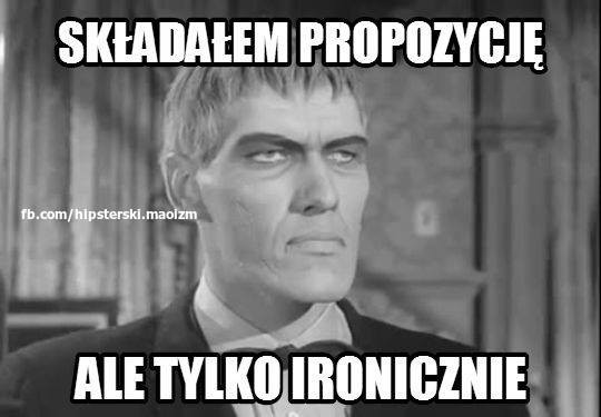 mem / źródło: Facebook/HipsterskiMaoizm