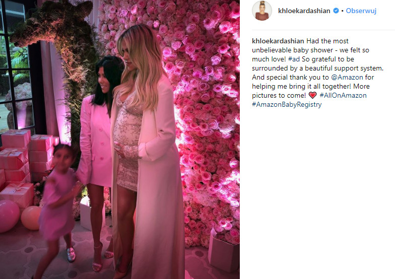 Khloe Kardashian na Instagramie