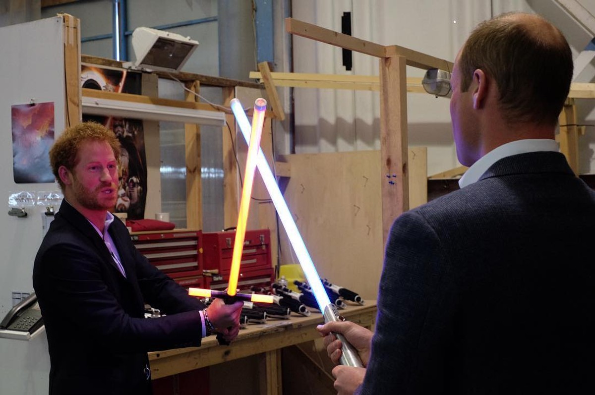 William i Harry w nowych "Gwiezdnych Wojnach". Książęta zagrają szturmowców