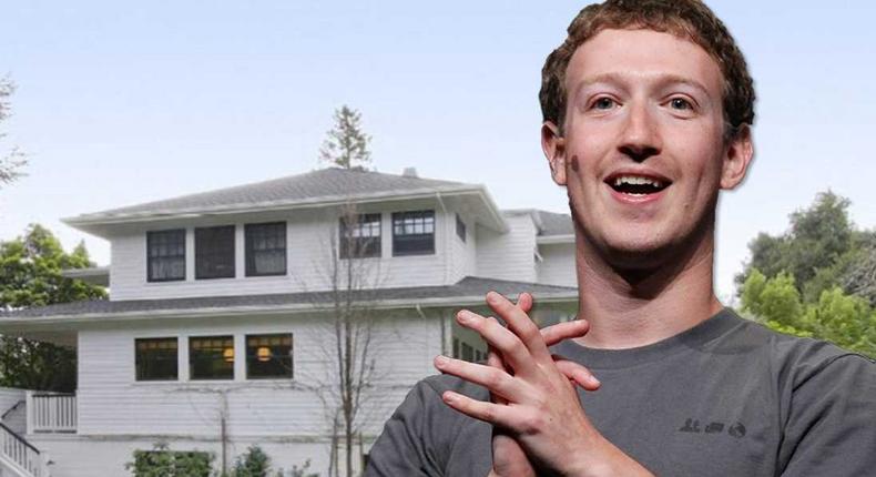 Mark Zuckerberg lives in a 5,000-plus-square-foot estate in Palo Alto, California.