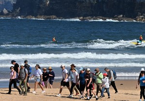 Ilustracija: plaža u Sidneju
