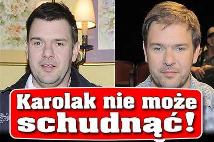 Tomasz Karolak nie może schudnąć