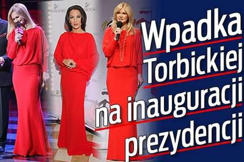 Wpadka Torbickiej na inauguracji prezydencji 