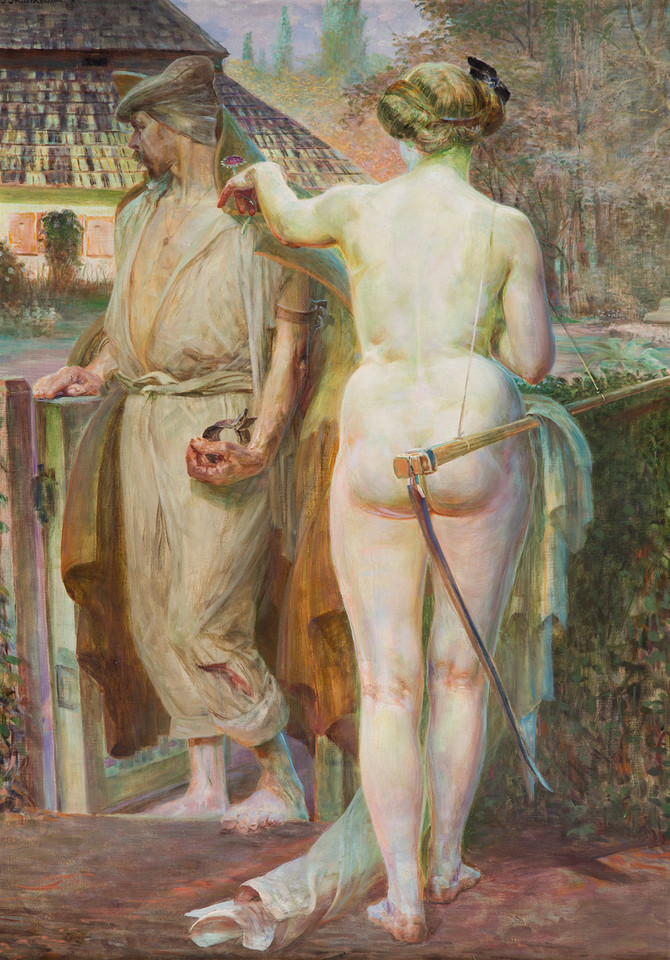 Jacek Malczewski, "Thanatos" (1913)