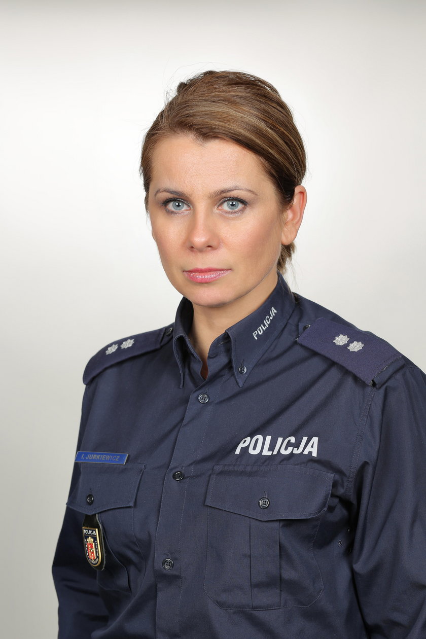 Komisarz Iwona Jurkiewicz z KSP