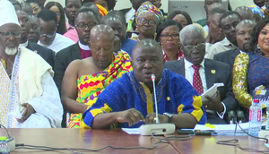 Alexander Akwasi Acquah at Parliament's Appointment Committee