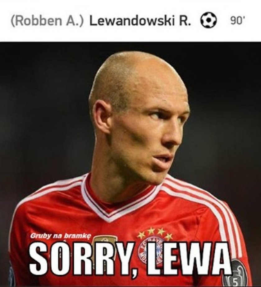 Lewandowski Supermanem, Robben znów nurkował! MEMY